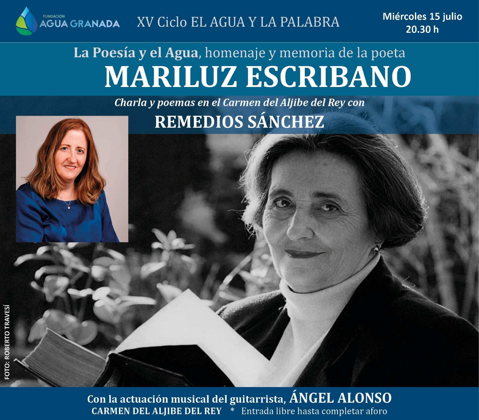 ✨ Homenaje a la memoria y la palabra en el corazón del Albaicín. 💧
📖Este próximo miércoles 15 de julio a las 20:30 h, te invitamos a sumergirte en el XV Ciclo ✨ Homenaje a la memoria y la palabra en el corazón del Albaicín. 💧
📖Este próximo miércoles 15 de julio a las 20:30 h, te invitamos a sumergirte en el XV Ciclo